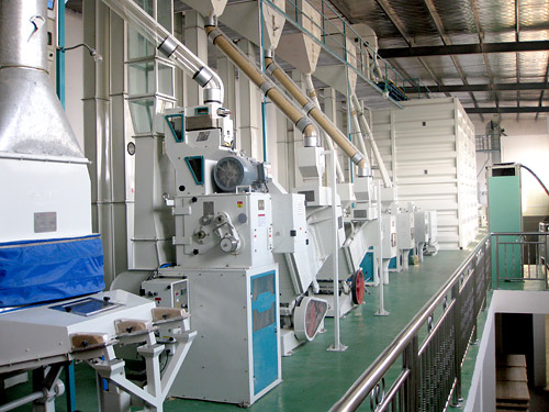 大米加工设备行业加工生产中的节能特性